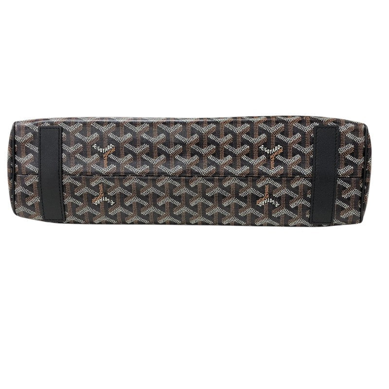 ゴヤール GOYARD サックヴォルテール ブラック ゴヤールディンキャンバス メンズ ハンドバッグ