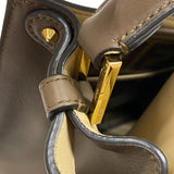 フェンディ FENDI ピーカブー エックスライト ミディアム 8BN310 ブラウン カーフ レディース ハンドバッグ ショルダーバッグ