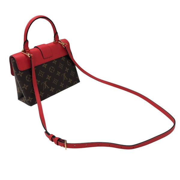 ルイ・ヴィトン LOUIS VUITTON ロッキーBB M44322 ブラウン/コクリコ モノグラム・キャンバス レディース ショルダーバッグ