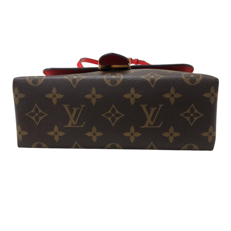 ルイ・ヴィトン LOUIS VUITTON ロッキーBB M44322 ブラウン/コクリコ モノグラム・キャンバス レディース ショルダーバッグ