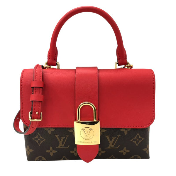 ルイ・ヴィトン LOUIS VUITTON ロッキーBB M44322 ブラウン/コクリコ モノグラム・キャンバス レディース ショルダーバッグ