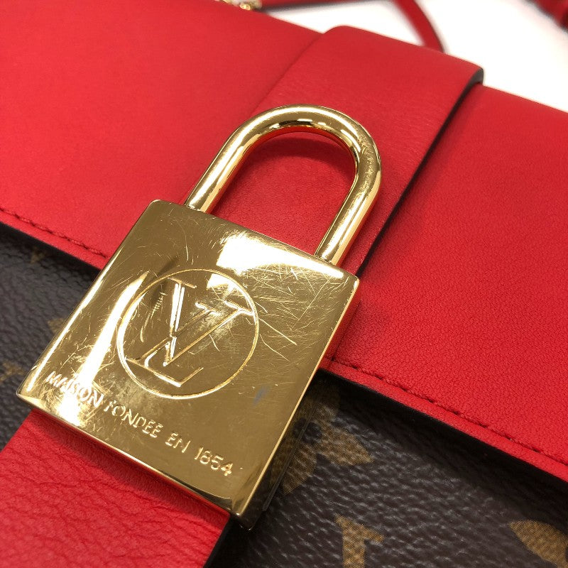 ルイ・ヴィトン LOUIS VUITTON ロッキーBB M44322 ブラウン/コクリコ モノグラム・キャンバス レディース ショルダーバッグ