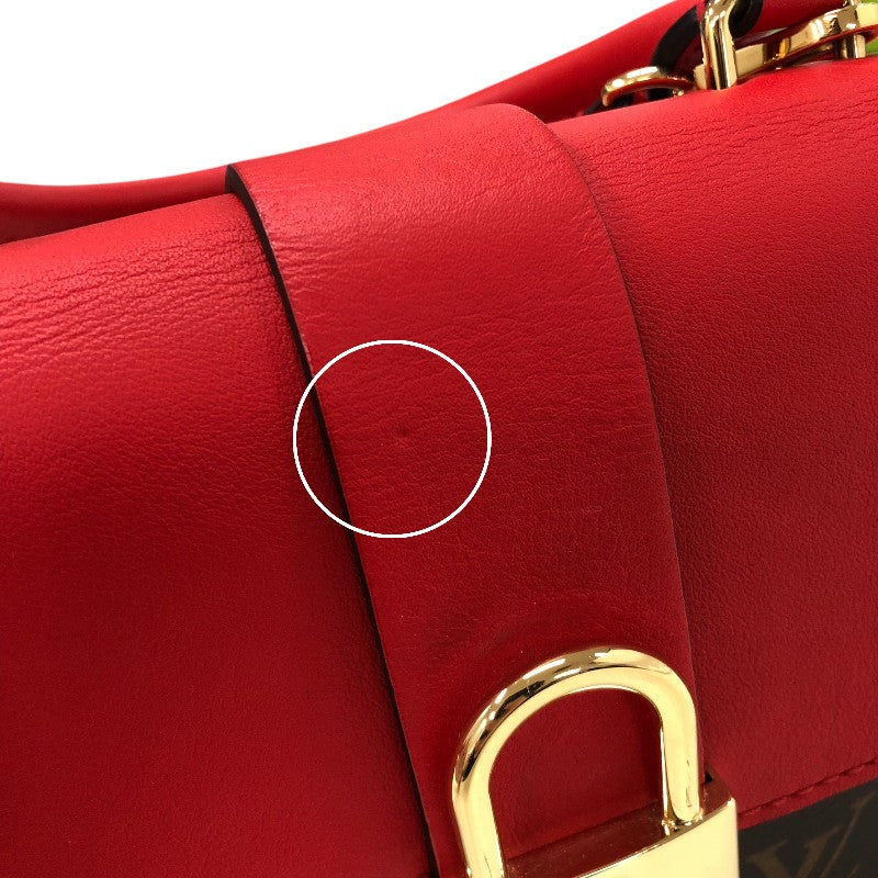 ルイ・ヴィトン LOUIS VUITTON ロッキーBB M44322 ブラウン/コクリコ モノグラム・キャンバス レディース ショルダーバッグ