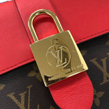 ルイ・ヴィトン LOUIS VUITTON ロッキーBB M44322 ブラウン/コクリコ モノグラム・キャンバス レディース ショルダーバッグ