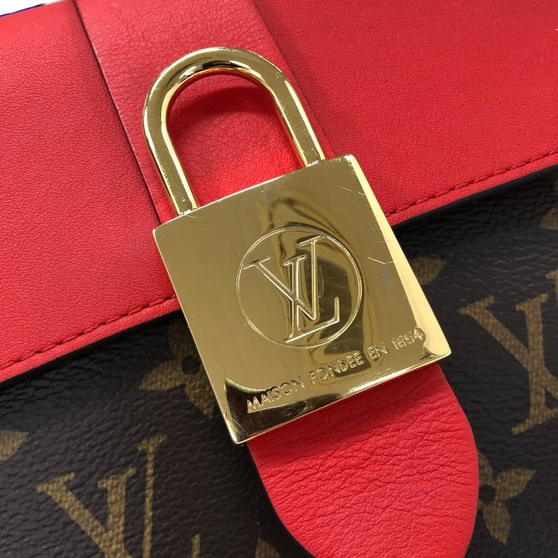 ルイ・ヴィトン LOUIS VUITTON ロッキーBB M44322 ブラウン/コクリコ モノグラム・キャンバス レディース ショルダーバッグ
