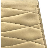 シャネル CHANEL チェーンポシェット 2番台 ベージュ GD金具 ラムスキン レディース ショルダーバッグ