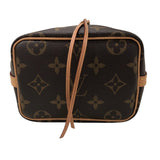 ルイ・ヴィトン LOUIS VUITTON ナノ ノエ M41346 ブラウン モノグラム・キャンバス レディース ショルダーバッグ
