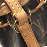 ルイ・ヴィトン LOUIS VUITTON ナノ ノエ M41346 ブラウン モノグラム・キャンバス レディース ショルダーバッグ