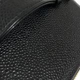 シャネル CHANEL ココマーク バニティバッグ A01998 ブラック ゴールド金具 キャビアスキン レディース ハンドバッグ