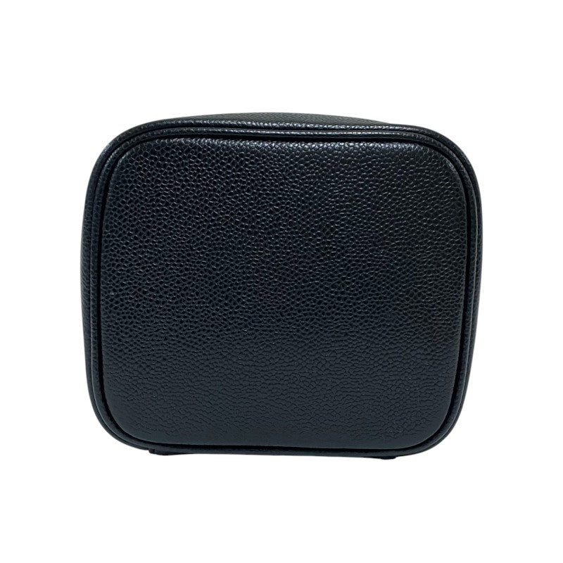 シャネル CHANEL ココマーク バニティバッグ A01998 ブラック ゴールド金具 キャビアスキン レディース ハンドバッグ