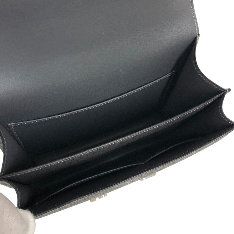 エルメス HERMES コンスタンス3ミニ U刻 グラファイト シルバー金具 エプソン レディース ショルダーバッグ