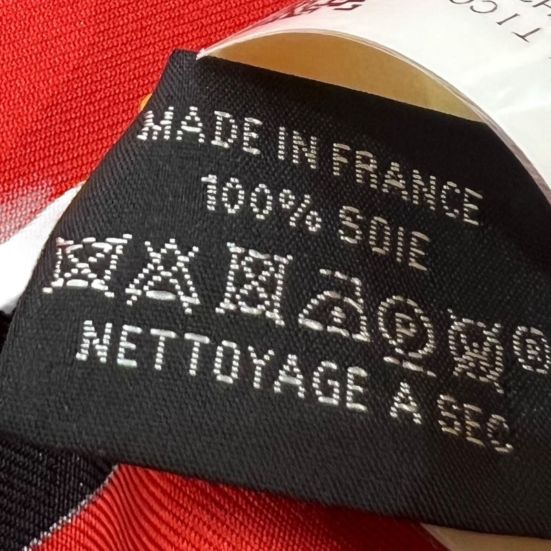 エルメス HERMES カレ90 TEA FOR TWO ブラック シルク100％ レディース スカーフ