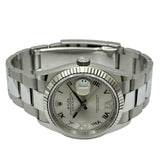 ロレックス ROLEX デイトジャスト36 126234 シルバー ホワイトゴールド/ステンレススチール 自動巻き メンズ 腕時計