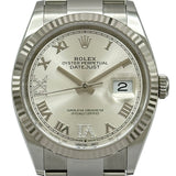 ロレックス ROLEX デイトジャスト36 126234 シルバー ホワイトゴールド/ステンレススチール 自動巻き メンズ 腕時計