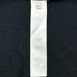 セリーヌ CELINE トリオンフ刺繍ジャージーワンピース 2X66D121O ブラック ポリエステル レディース ワンピース