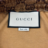 グッチ GUCCI GGジャガードジャージースカート 550659 ブラウン ポリエステル レディース スカート