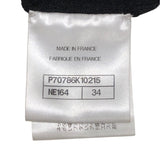 シャネル CHANEL ココマークアイコンタートルネックニットセーター P70786 ブラック カシミア レディース ニット