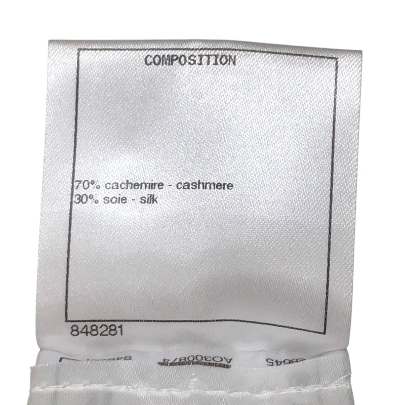 シャネル CHANEL ココマークアイコンタートルネックニットセーター P70786 ブラック カシミア レディース ニット