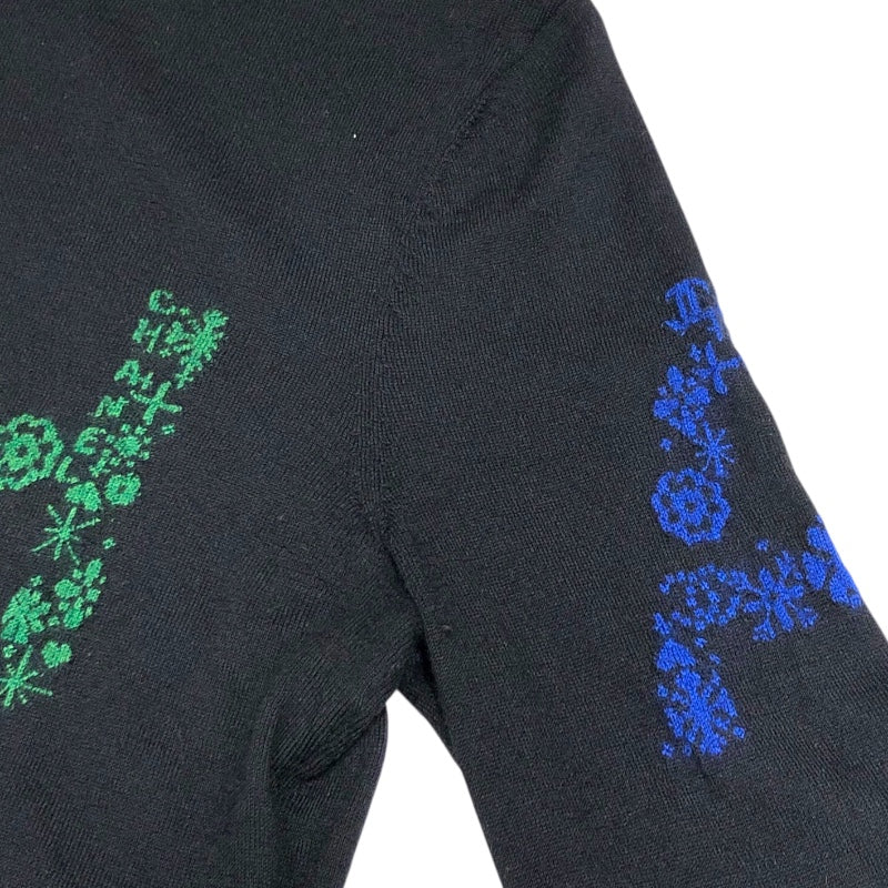 シャネル CHANEL ココマークアイコンタートルネックニットセーター P70786 ブラック カシミア レディース ニット