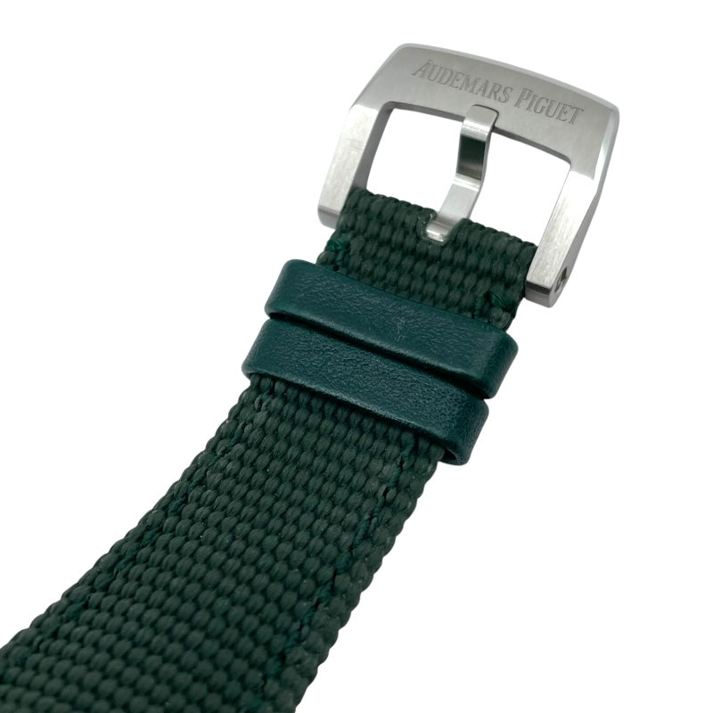 オーデマ・ピゲ AUDEMARS PIGUET CODE 11.59 バイ オーデマピゲ クロノグラフ 26393ST.OO.A056KB.01 グリーン SS 自動巻き メンズ 腕時計