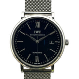 インターナショナルウォッチカンパニー IWC ポートフィノ オートマティック IW356506 ブラック SS 自動巻き メンズ 腕時計