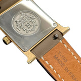 エルメス HERMES Hウォッチ ホワイトシェル HH1.202 ホワイトシェル GP/SS クオーツ レディース 腕時計
