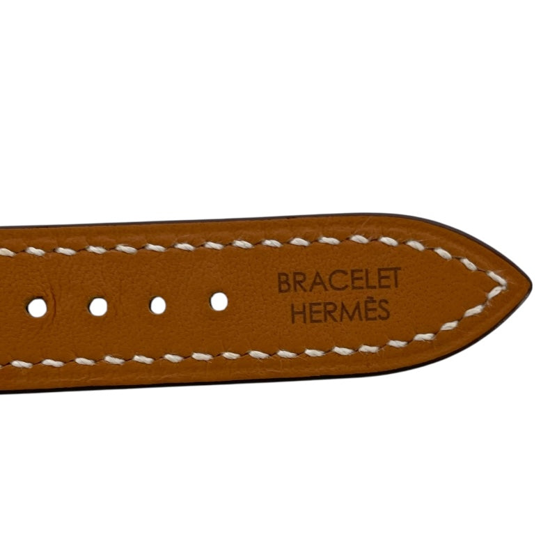 エルメス HERMES Hウォッチ ホワイトシェル HH1.202 ホワイトシェル GP/SS クオーツ レディース 腕時計
