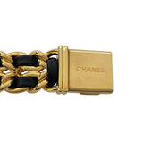 シャネル CHANEL プルミエールL H00001 ブラック GP レディース 腕時計