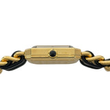 シャネル CHANEL プルミエールS H0001 ブラック GP レディース 腕時計