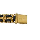 シャネル CHANEL プルミエールS H0001 ブラック GP レディース 腕時計