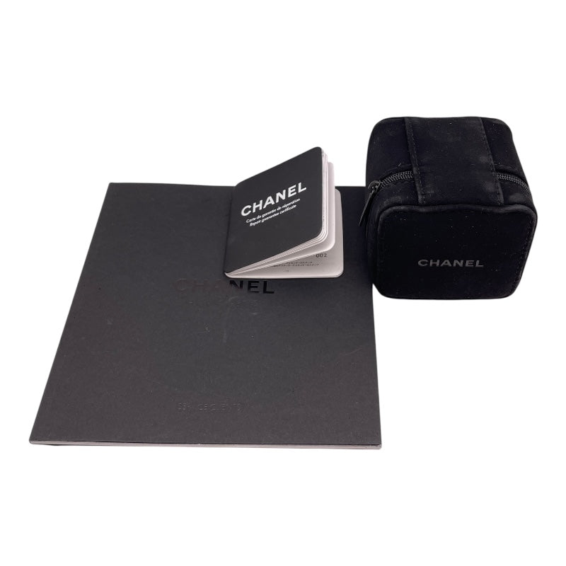 シャネル CHANEL プルミエール S H0001 ブラック GP×革ベルト レディース 腕時計