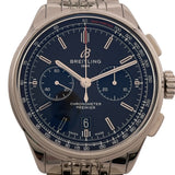 ブライトリング BREITLING プレミエ B01 クロノグロフ 42 AB0118 グリーン SS 自動巻き メンズ 腕時計