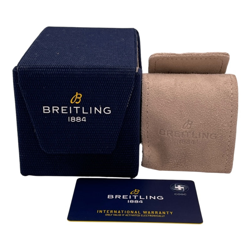 ブライトリング BREITLING プレミエ B01 クロノグロフ 42 AB0118 グリーン SS 自動巻き メンズ 腕時計