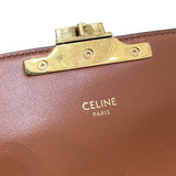 セリーヌ CELINE ショルダーバッグ　クロード 194142 タン トリヨンフキャンバス レディース