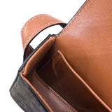 セリーヌ CELINE ショルダーバッグ　クロード 194142 タン トリヨンフキャンバス レディース