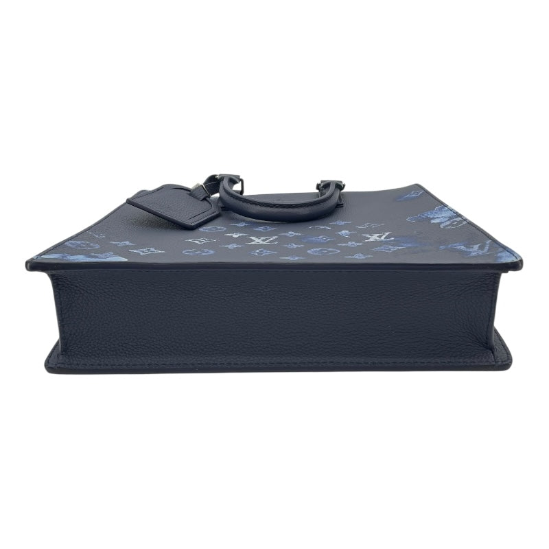 ルイ・ヴィトン LOUIS VUITTON サックプラ・メッセンジャー M57843 モノグラム/ウォーターカラー グレインレザー メンズ ショルダーバッグ