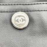 シャネル CHANEL パリピアリッツトートGM A34210 ブラック コーティングキャンバス レディース トートバッグ