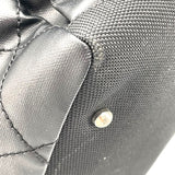 シャネル CHANEL パリピアリッツトートGM A34210 ブラック コーティングキャンバス レディース トートバッグ