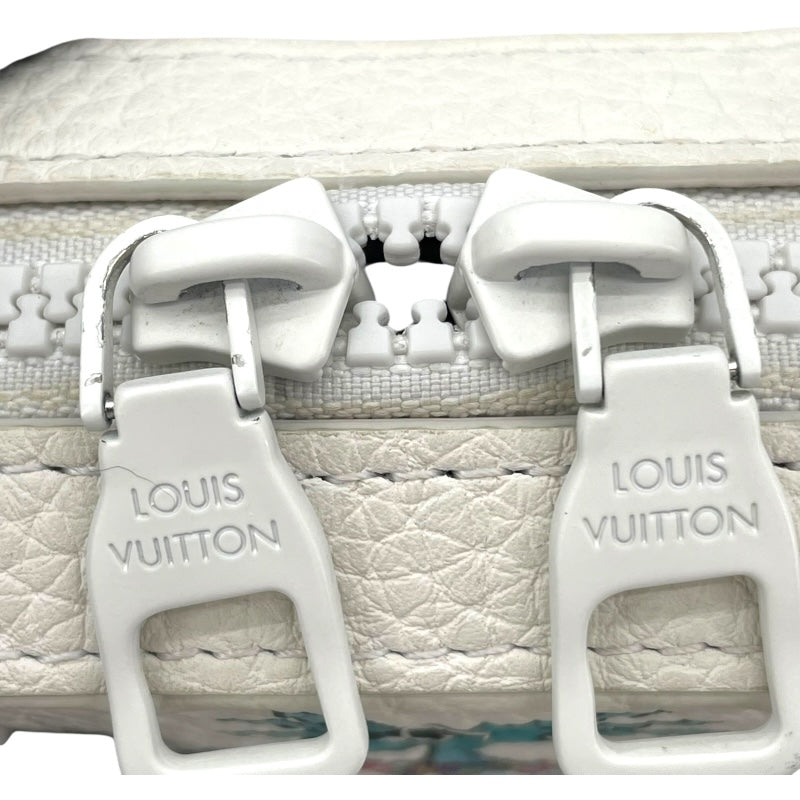 ルイ・ヴィトン LOUIS VUITTON ソフトトランク M80146 ホワイト トリヨン ユニセックス ショルダーバッグ