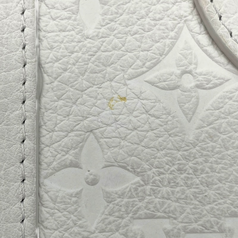 ルイ・ヴィトン LOUIS VUITTON ソフトトランク M80146 ホワイト トリヨン ユニセックス ショルダーバッグ