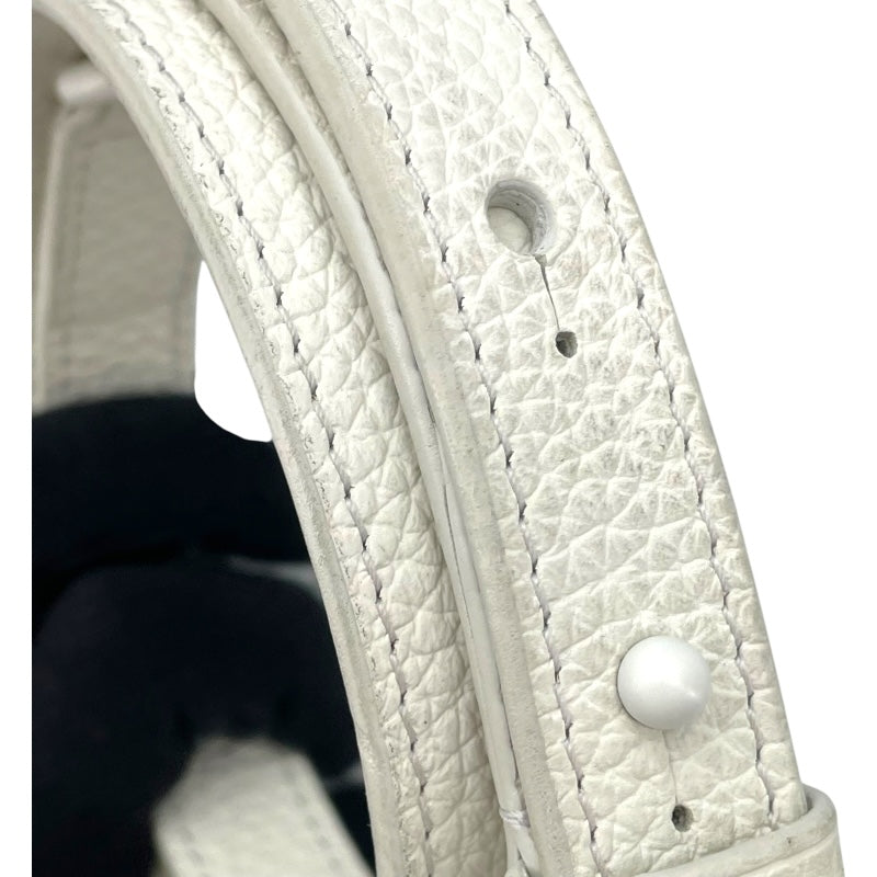 ルイ・ヴィトン LOUIS VUITTON ソフトトランク M80146 ホワイト トリヨン ユニセックス ショルダーバッグ