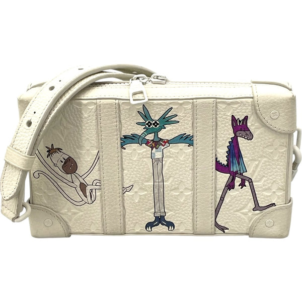 ルイ・ヴィトン LOUIS VUITTON ソフトトランク M80146 ホワイト トリヨン ユニセックス ショルダーバッグ