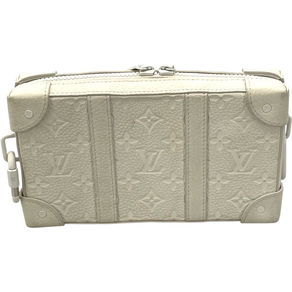 ルイ・ヴィトン LOUIS VUITTON ソフトトランク M80146 ホワイト トリヨン ユニセックス ショルダーバッグ