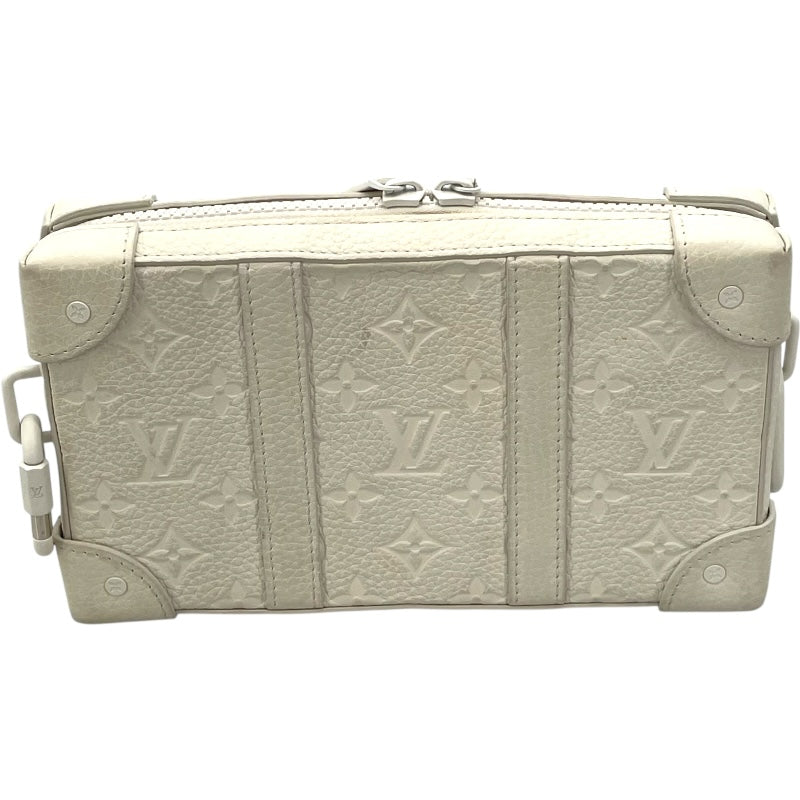 ルイ・ヴィトン LOUIS VUITTON ソフトトランク M80146 ホワイト トリヨン ユニセックス ショルダーバッグ