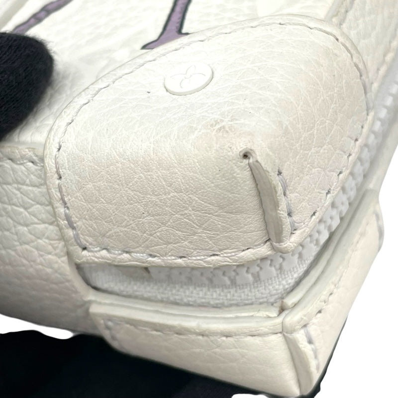 ルイ・ヴィトン LOUIS VUITTON ソフトトランク M80146 ホワイト トリヨン ユニセックス ショルダーバッグ
