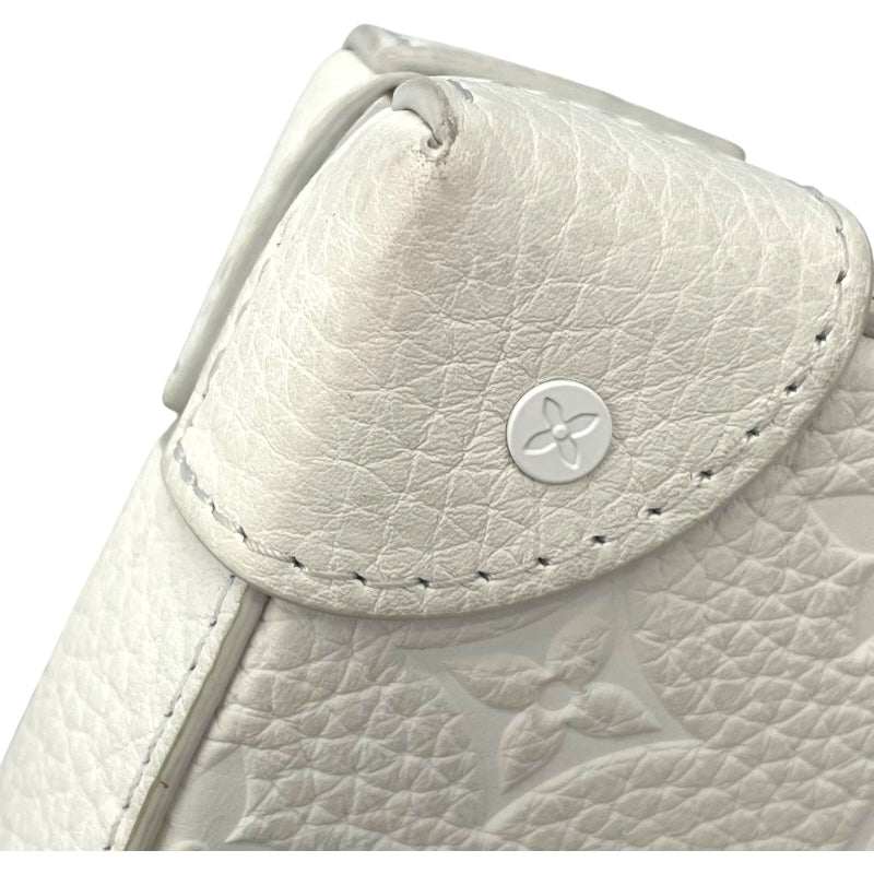 ルイ・ヴィトン LOUIS VUITTON ソフトトランク M80146 ホワイト トリヨン ユニセックス ショルダーバッグ