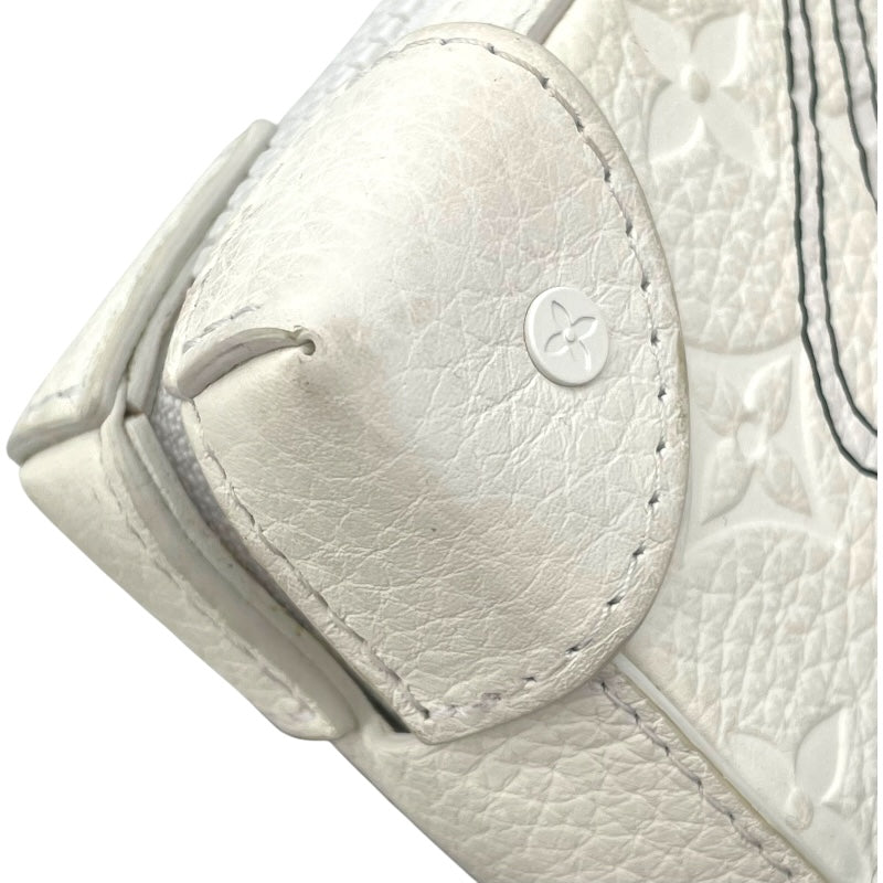 ルイ・ヴィトン LOUIS VUITTON ソフトトランク M80146 ホワイト トリヨン ユニセックス ショルダーバッグ