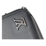 ルイ・ヴィトン LOUIS VUITTON アルファ・ウェアラブルウォレット M59161 ノワール アエログラム カーフレザー メンズ ショルダーバッグ
