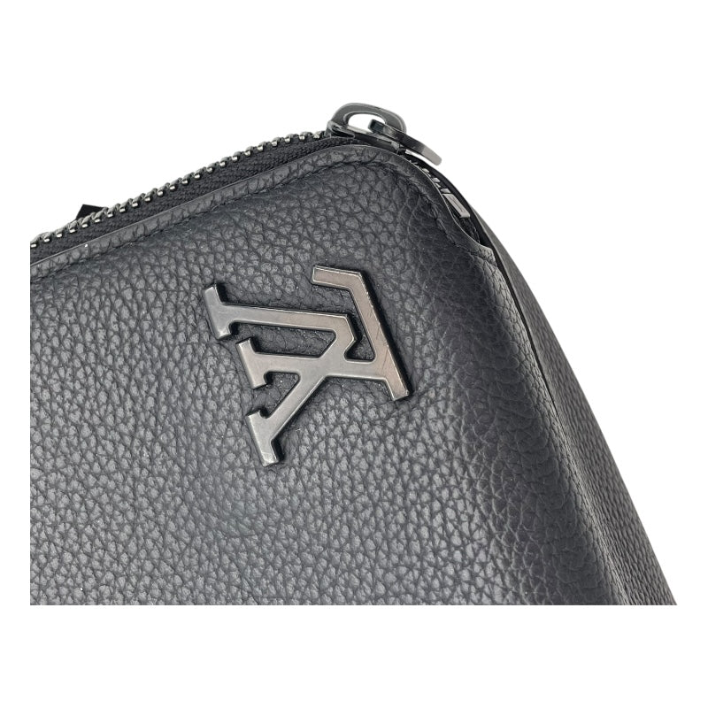 ルイ・ヴィトン LOUIS VUITTON アルファ・ウェアラブルウォレット M59161 ノワール アエログラム カーフレザー メンズ ショルダーバッグ