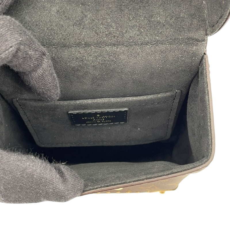 ルイ・ヴィトン LOUIS VUITTON カメラボックス M82465 ブラウン モノグラム・リバース ユニセックス ショルダーバッグ